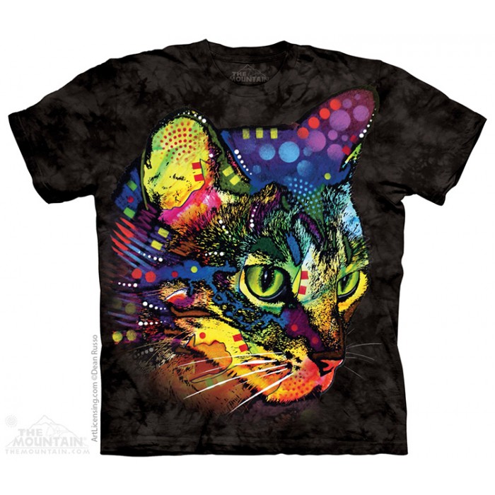 神秘的凝视 MYSTERIO GAZE 猫咪图案T恤 THE MOUNTAIN 3DT恤 | TMTEE.com