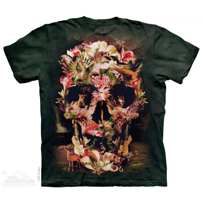 丛林骷髅 JUNGLE SKULL 骷髅图案T恤 THE MOUNTAIN 3DT恤（2015）| TMTEE.com