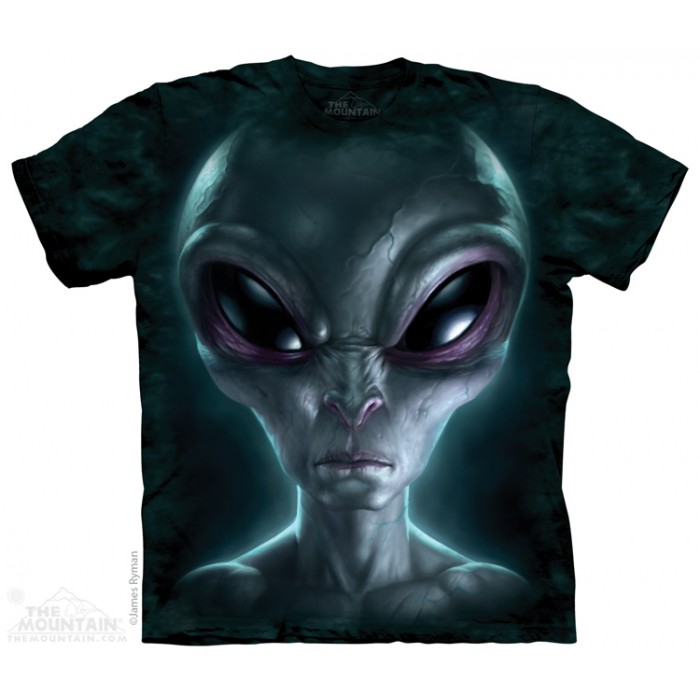灰色外星人 GREY ALIEN 外星人图案T恤 THE MOUNTAIN 3DT恤（2015） | TMTEE.com