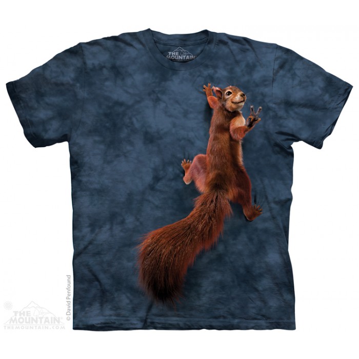 剪刀手松鼠 PEACE SQUIRREL 野生动物T恤 THE MOUNTAIN 3DT恤（2015）| TMTEE.com