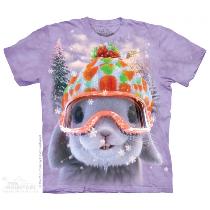 雪帽兔 SNOW BUNNY 宠物T恤 THE MOUNTAIN 3DT恤（2015）| TMTEE.com