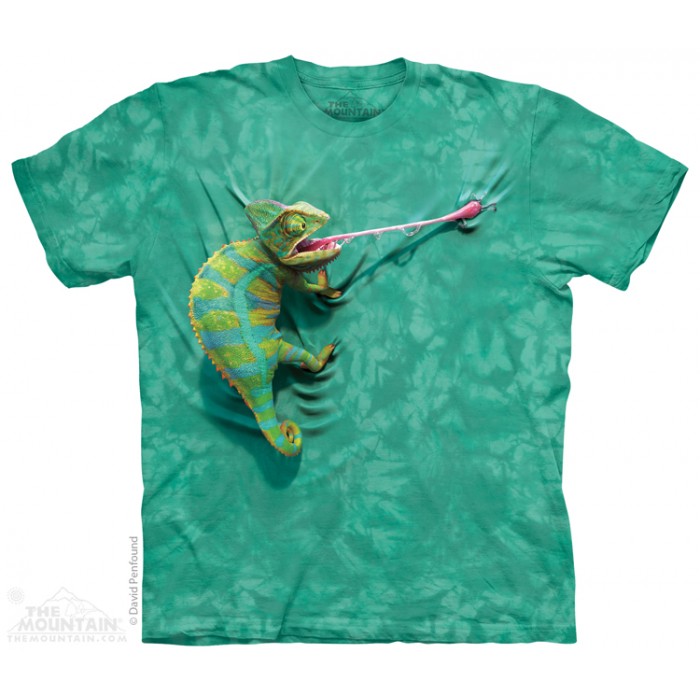 变色龙 CLIMBING CHAMELION 野生动物T恤 THE MOUNTAIN 3DT恤（2015）| TMTEE.com