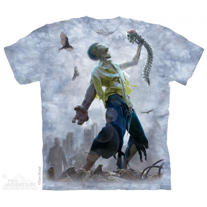 残渣  ZOMBIE SCRAPS 僵尸图案T恤 THE MOUNTAIN 3DT恤（2016）| TMTEE.com