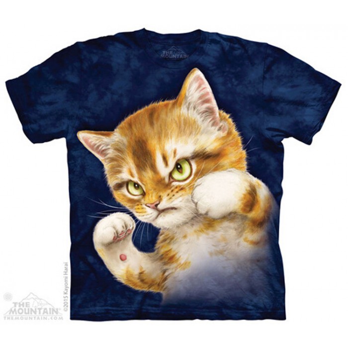 功夫猫 Fighter Kitten 猫咪图案T恤 THE MOUNTAIN 3DT恤（2016）| TMTEE.com