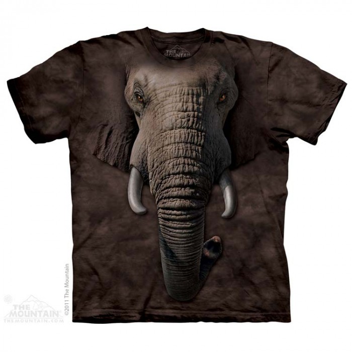 THE MOUNTAIN 3DT恤 动物图案T恤 大象 野生动物