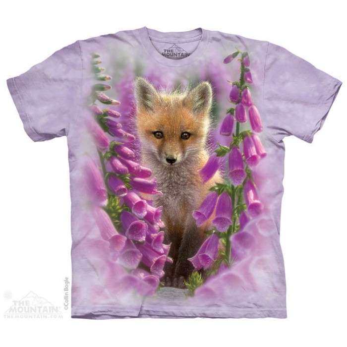 毛地黄 FOXGLOVES 狐狸图案T恤 THE MOUNTAIN 3DT恤（2016）| TMTEE.com