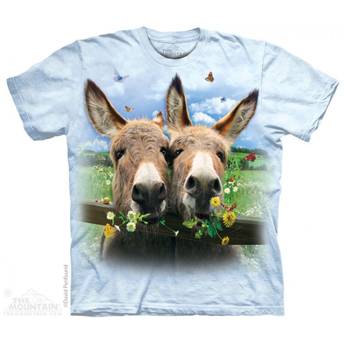 毛驴黛西 DONKEY DAISY 动物图案T恤 THE MOUNTAIN 3DT恤（2016）| TMTEE.com