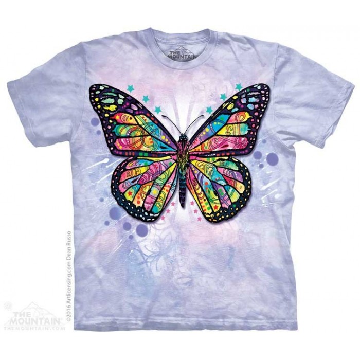 蝴蝶 Butterfly 昆虫图案T恤 THE MOUNTAIN 3DT恤 (2017) | TMTEE.com