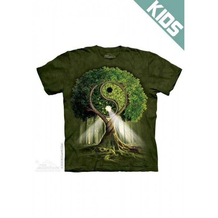 阴阳树YING YANG TREE - Kids魔幻图案T恤 THE MOUNTAIN 3DT恤【少女|儿童】