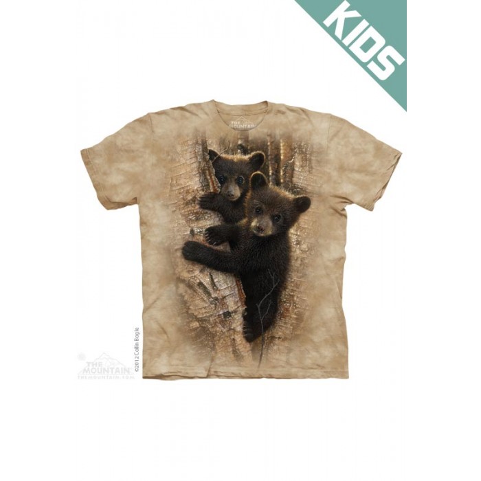 好奇小熊CURIOUS CUBS - Kids动物图案T恤 THE MOUNTAIN 3DT恤【少女|儿童】