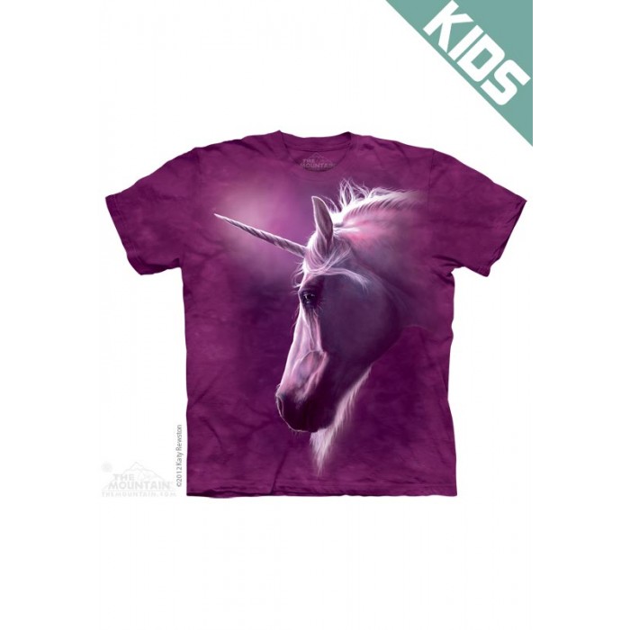 神圣独角兽DIVINE UNICORN - Kids 魔法图案T恤 THE MOUNTAIN 3DT恤【少女|儿童】