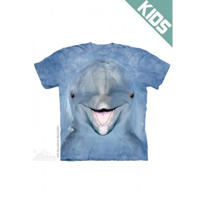 海豚DOLPHIN FACE - Kids  海洋图案T恤 THE MOUNTAIN 3DT恤【少女|儿童】