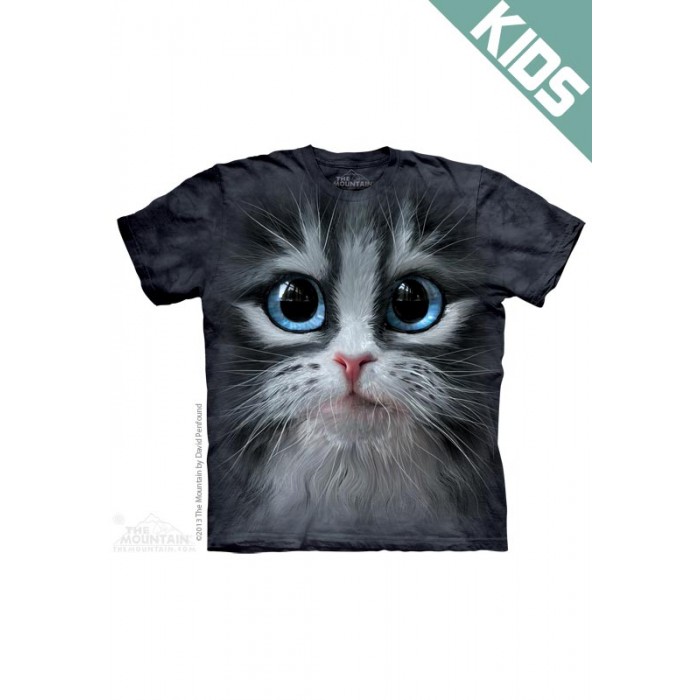 小可爱CUTIE PIE KITTEN - Kids猫咪图案T恤 THE MOUNTAIN 3DT恤【少女|儿童】
