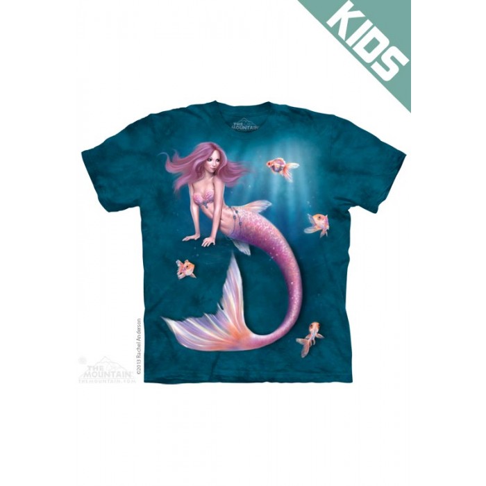 美人鱼MERMAID - Kids 魔法图案T恤 THE MOUNTAIN 3DT恤【少女|儿童】
