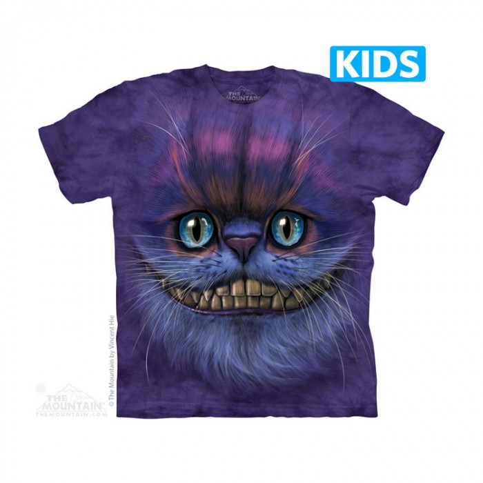 柴郡猫 BF CHESHIRE CAT - Kids 魔幻 魔法图案T恤 美国 THE MOUNTAIN 3DT恤(2015)【少女|儿童】|TMTEE.com