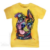我的最爱 MY FAVORITE BREED 狗狗咪图案 Ladies T恤 THE MOUNTAIN 3D女士T恤 | TMTEE.com THE MOUNTAIN 中国在线商店
