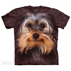 约克夏犬YORKSHIRE TERRIER 狗图案T恤 THE MOUNTAIN 3DT恤
