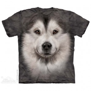 阿拉斯加犬  狗图案T恤 THE MOUNTAIN 3DT恤