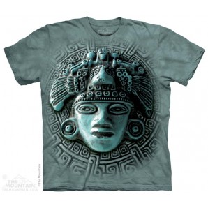 玛雅石像  古文明图案T恤 THE MOUNTAIN 3DT恤