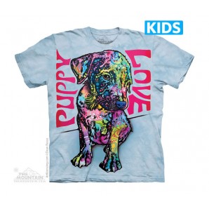 爱心小狗 PUPPY LUV -Kids 宠物狗T恤 THE MOUNTAIN 3DT恤【少女|儿童】
