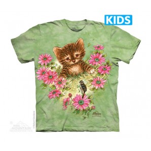 好奇小猫 CURIOUS LT KITTEN -Kids 猫咪T恤 THE MOUNTAIN 3DT恤【少女|儿童】