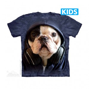 DJ曼尼 DJ MANNY -Kids 宠物 狗图案T恤 THE MOUNTAIN 3DT恤【少女|儿童】