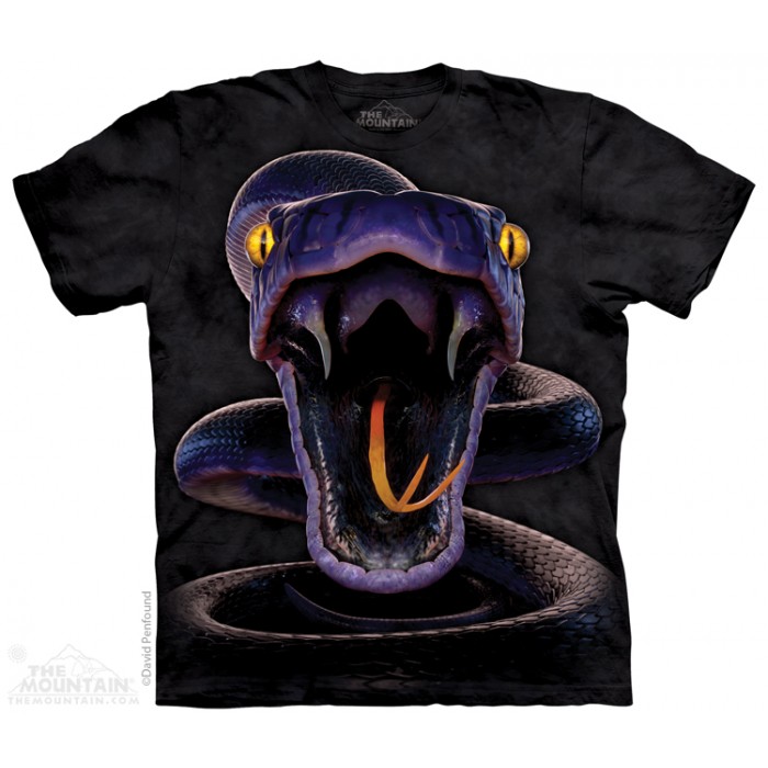 眼镜蛇 SNAKE STRIKE 蛇图案T恤 THE MOUNTAIN 3DT恤