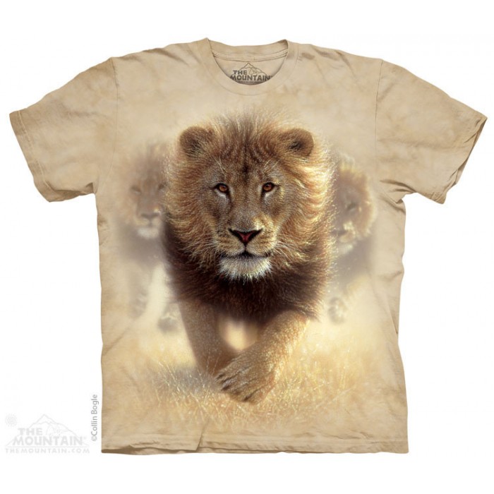 望尘莫及 EAT MY DUST 狮子图案T恤 THE MOUNTAIN 3DT恤（2016）| TMTEE.com