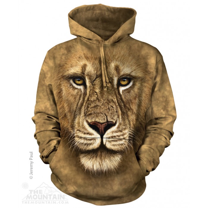 狮子战士 Lion Warrior Hoodie 猛兽图案卫衣 THE MOUNTAIN 3D卫衣