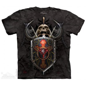 龙盾 DRAGON SHIELD 骷髅图案T恤 THE MOUNTAIN 3DT恤