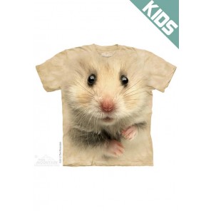 仓鼠HAMSTER FACE -Kids宠物图案T恤 THE MOUNTAIN 3DT恤【少女|儿童】