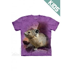 鼠兔PIKA PIKA!  -Kids宠物图案T恤 THE MOUNTAIN 3DT恤【少女|儿童】