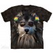 塔法里狼 Smoking Rasta Wolf 猛兽图案T恤 THE MOUNTAIN 3DT恤（2015）