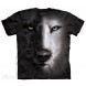 黑白狼脸 B&W WOLF FACE 猛兽图案T恤 THE MOUNTAIN 3DT恤（2015）