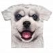 新款哈士奇小狗 BF Siberian Husky Puppy 宠物狗图案T恤 THE MOUNTAIN 3DT恤 (2017)