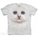 THE MOUNTAIN 3DT恤 猫图案T恤 象牙白猫 猫咪