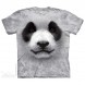 THE MOUNTAIN 3DT恤 熊猫图案T恤 熊猫大脸 野生动物