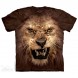 THE MOUNTAIN 3DT恤 狮子图案T恤 咆哮狮子 虎豹狮-猛兽