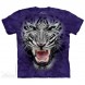 THE MOUNTAIN 3DT恤 动物图案T恤 愤怒白虎 虎豹狮-猛兽