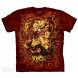 火焰虎 FIRE TIGER 猛兽图案T恤 THE MOUNTAIN 3DT恤（2016）| TMTEE.com