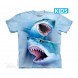 大白鲨 GRT WHITE SHARKS - Kids 鲨鱼图案T恤 美国 THE MOUNTAIN 3DT恤(2016)【少女|儿童】|TMTEE.com