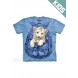 背包白虎Backpack White Tiger - Kids宠物图案T恤 THE MOUNTAIN 3DT恤【少女|儿童】
