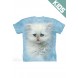 棕色条纹小猫BROWN STRIPED KITTEN - Kids猫咪图案T恤 THE MOUNTAIN 3DT恤【少女|儿童】