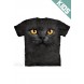 黑猫BIG FACE BLACK CAT - Kids猫咪图案T恤 THE MOUNTAIN 3DT恤【少女|儿童】