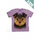 约克夏YORKSHIRE TERRIER - Kids宠物图案T恤 THE MOUNTAIN 3DT恤【少女|儿童】