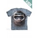 眼镜猪POWDER PIG - Kids 兽人图案T恤 THE MOUNTAIN 3DT恤【少女|儿童】