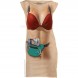 夏日装备连衣裙 Babe Summer Survival Kit Mini Dress 大脸图案连衣裙 THE MOUNTAIN 3D连衣裙